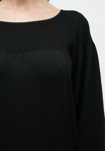 Вязаное платье