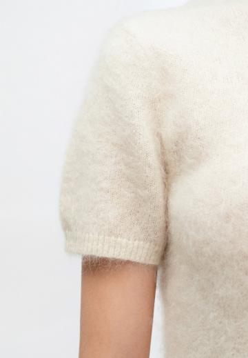 Пуловер с коротким рукавом
