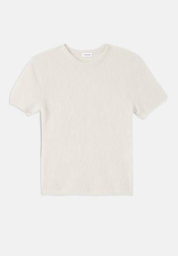 Пуловер с коротким рукавом