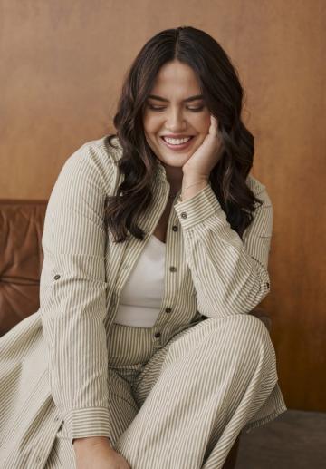 Длинная блузка