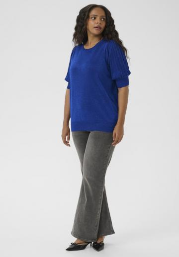 Пуловер с коротким рукавом