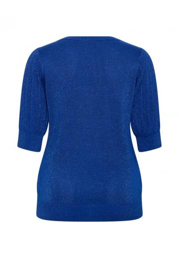 Пуловер с коротким рукавом