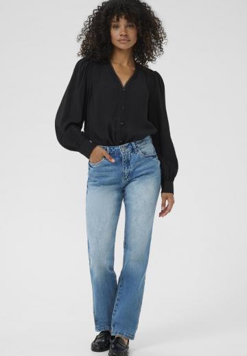 Прямые джинсы