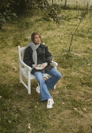 Короткое пальто