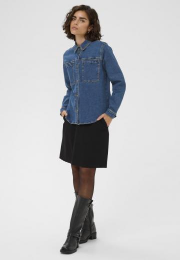 Джинсовая блузка
