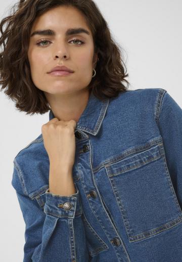 Джинсовая блузка