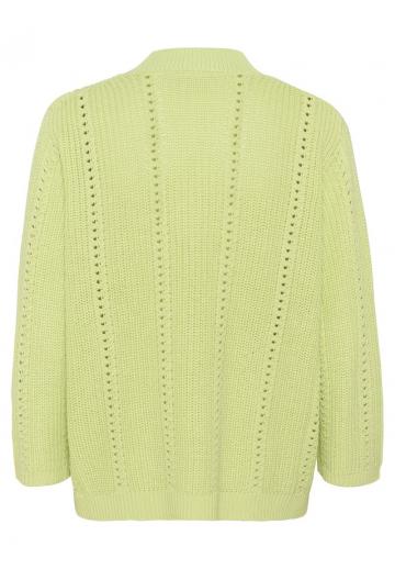 Пуловер с рукавом три четверти