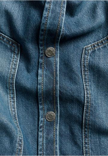 Джинсовая блузка