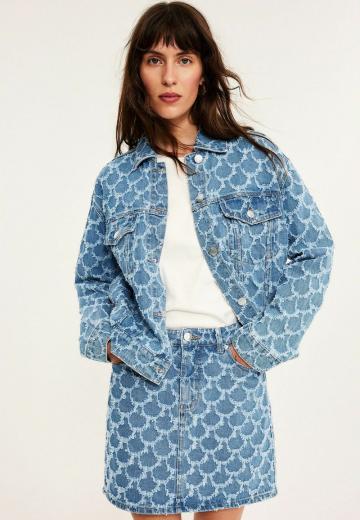 Джинсовая юбка