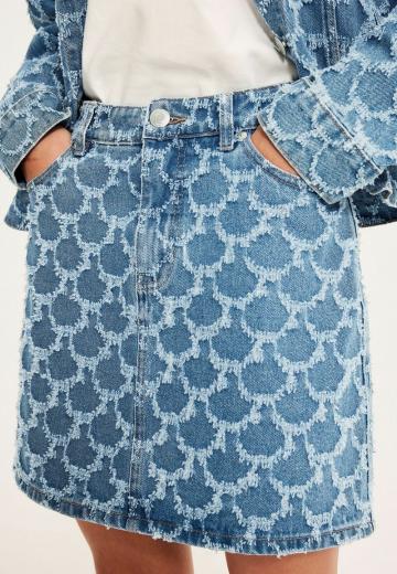 Джинсовая юбка
