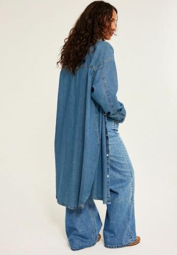 Джинсовое платье