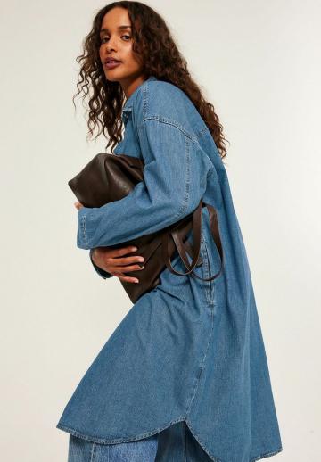 Джинсовое платье