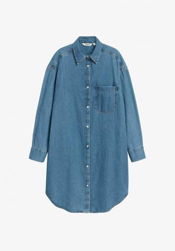 Джинсовое платье