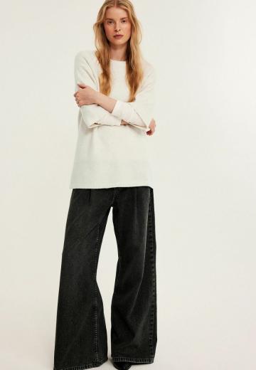 Длинный пуловер