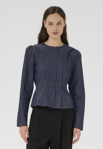 Джинсовая блузка
