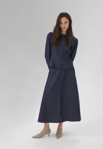 Джинсовая блузка