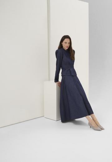 Джинсовая блузка