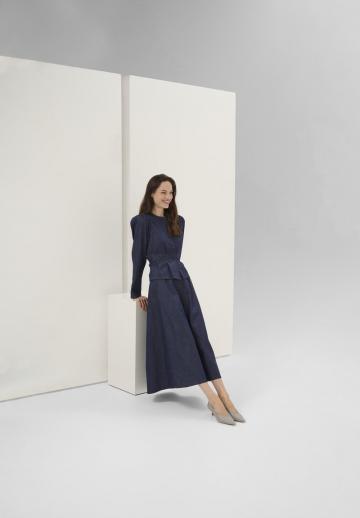 Джинсовая блузка