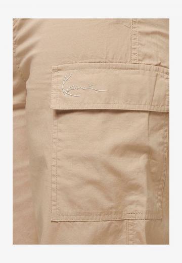 Брюки с накладными карманами