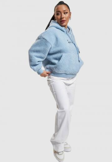 Пуловер с капюшоном