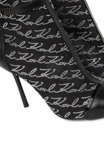 Полусапожки на высоком каблуке