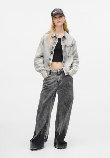 Джинсовая блузка