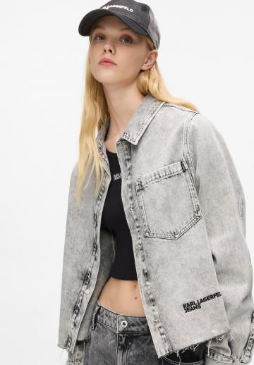 Джинсовая блузка