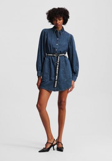 Джинсовое платье