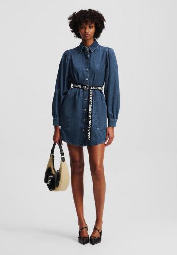 Джинсовое платье