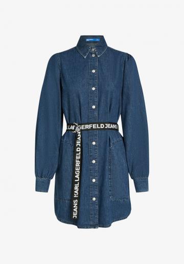 Джинсовое платье