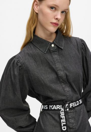 Джинсовое платье