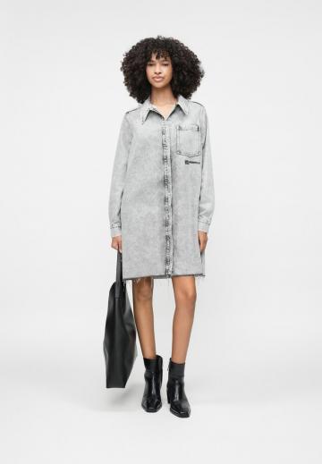 Джинсовое платье