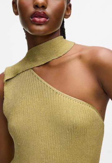 Вязаное платье