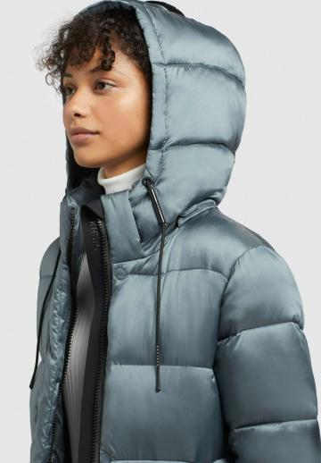 Пальто из искусственной кожи