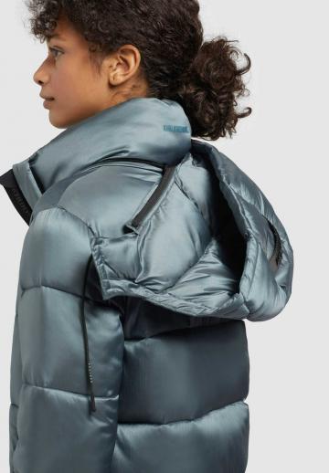 Пальто из искусственной кожи