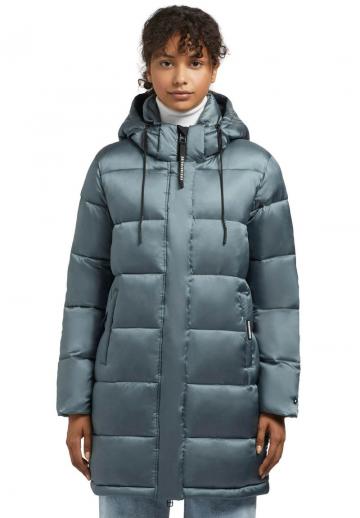 Пальто из искусственной кожи