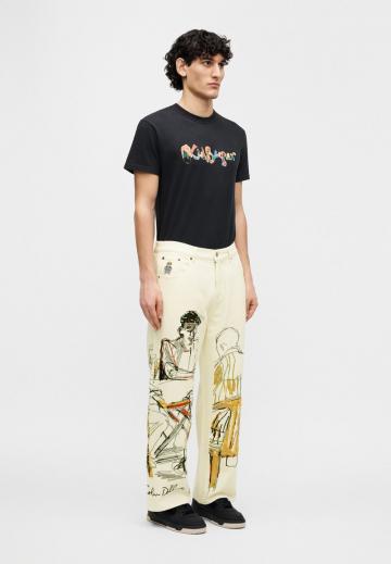 Прямые джинсы