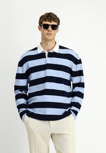 Поло с длинным рукавом