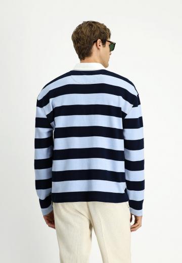 Поло с длинным рукавом