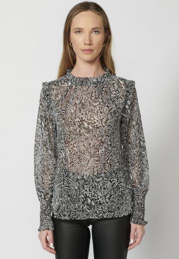 Шифоновая блузка