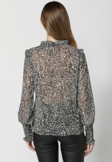 Шифоновая блузка