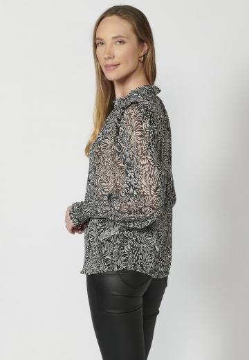 Шифоновая блузка