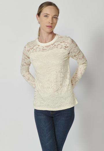 Кружевная блузка