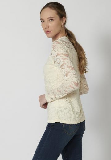 Кружевная блузка