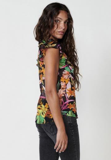 Шифоновая блузка