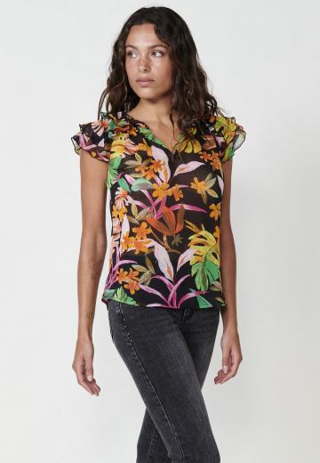 Шифоновая блузка