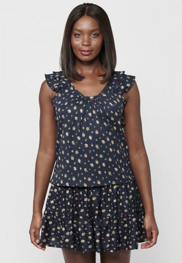 Атласная блузка