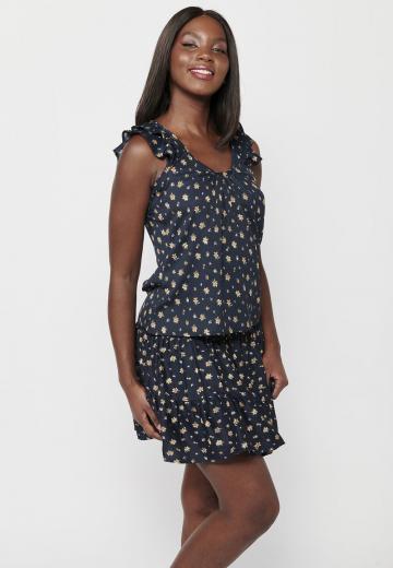 Атласная блузка