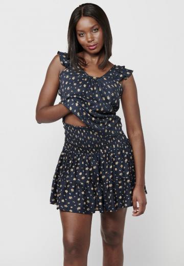 Атласная блузка