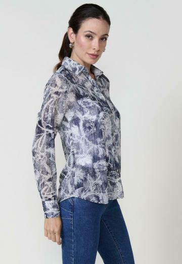 Шифоновая блузка